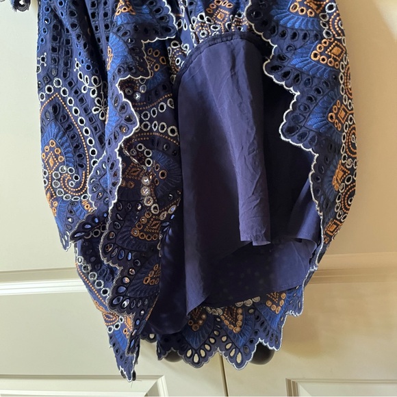 Like New Anthropologie Nori Eyelet Tunic Dress - Picture 6 of 11